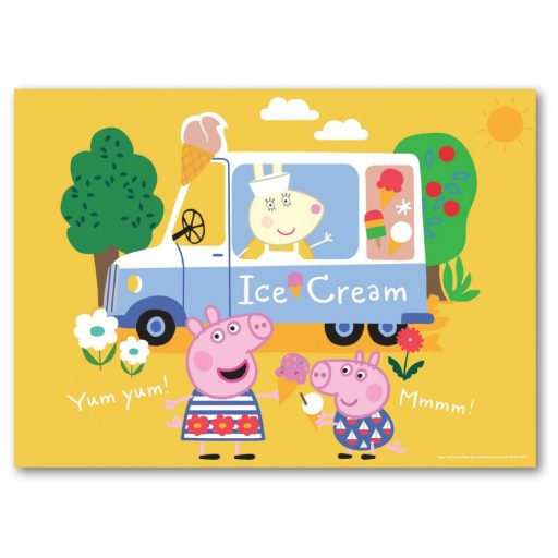 Peppa malac Ice Cream vendor puzzle 50 db-os