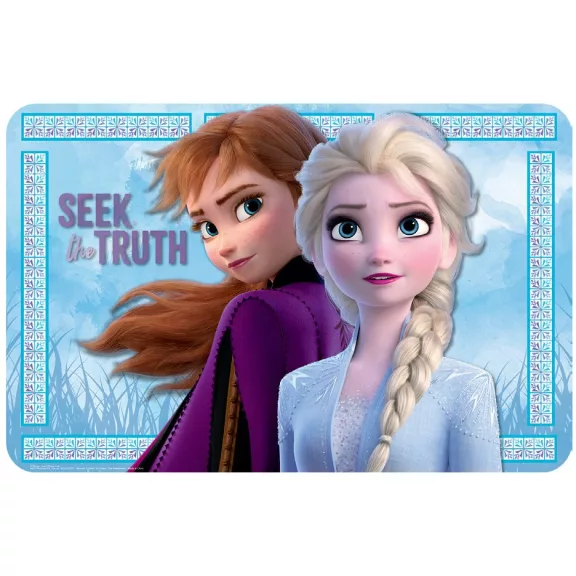 Disney Jégvarázs Seek the truth tányéralátét 43x28 cm Disney Jégvarázs Seek the truth tányéralátét 43x28 cm