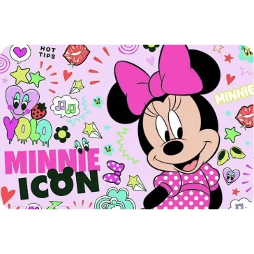 Disney Minnie She is iconic tányéralátét 43x28 cm