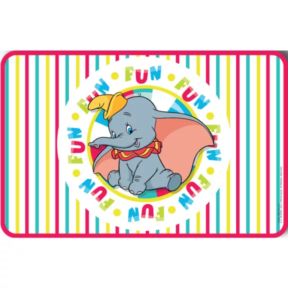 Disney Dumbo Stripy tányéralátét 43x28 cm Disney Dumbo Stripy tányéralátét 43x28 cm