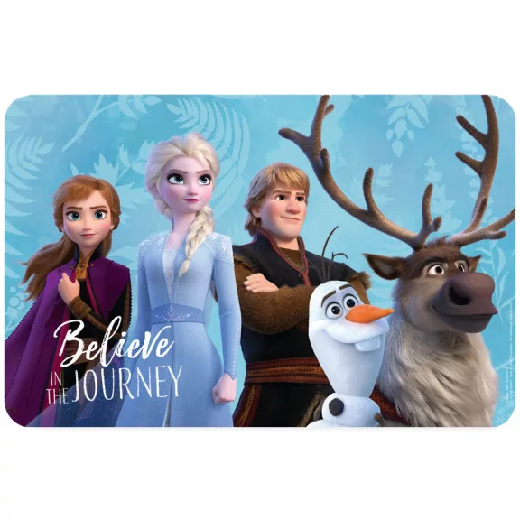 Disney Jégvarázs Team spirit tányéralátét 43x28 cm Disney Jégvarázs Team spirit tányéralátét 43x28 cm