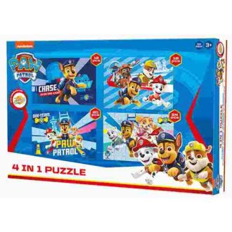 Mancs Őrjárat Team Work puzzle 4 az 1-ben