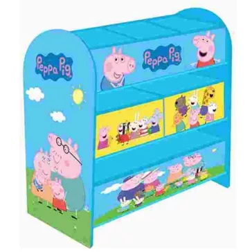 Peppa malac tárolószekrény 62,5x29,5x60 cm
