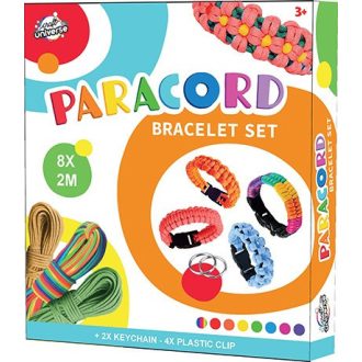   Paracord Orange zsinóros karkötő és kulcstartó készítő szett