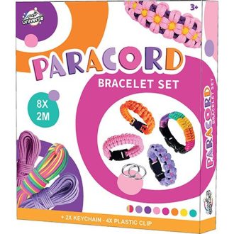   Paracord Pink zsinóros karkötő és kulcstartó készítő szett