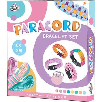   Paracord Lilac zsinóros karkötő és kulcstartó készítő szett