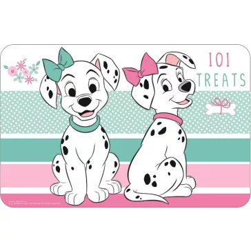 Disney 101 Siblings Kiskutya tányéralátét 43x28 cm