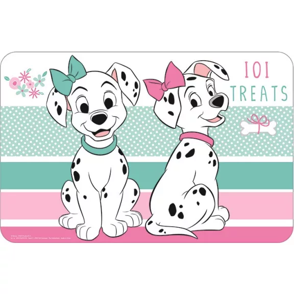 Disney 101 Siblings Kiskutya tányéralátét 43x28 cm Disney 101 Siblings Kiskutya tányéralátét 43x28 cm