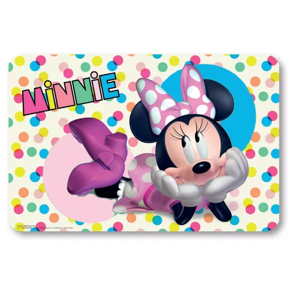 Disney Minnie Dots tányéralátét 43x28 cm Disney Minnie Dots tányéralátét 43x28 cm