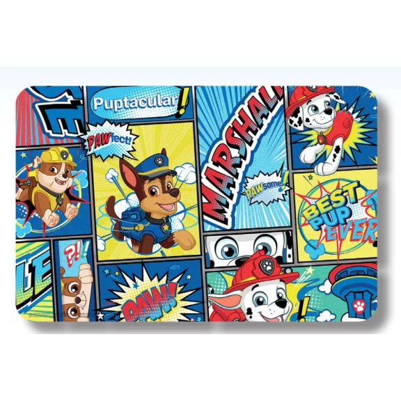 Mancs Őrjárat Comic tányéralátét 43x28 cm Mancs Őrjárat Comic tányéralátét 43x28 cm
