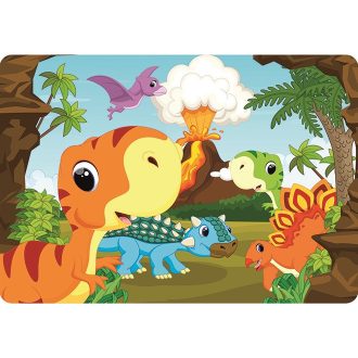 Dinoszaurusz Peepers tányéralátét 43x28 cm