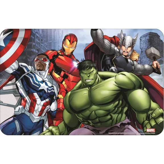 Bosszúállók Team tányéralátét 43x28 cm Bosszúállók Team tányéralátét 43x28 cm