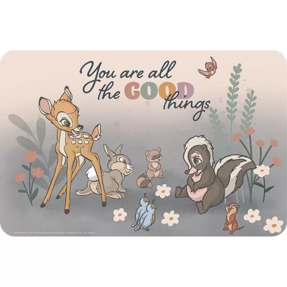 Disney Bambi Good Things tányéralátét 43x28 cm Disney Bambi Good Things tányéralátét 43x28 cm