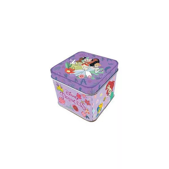 Disney Hercegnők Purple mini fém doboz 7,5 cm