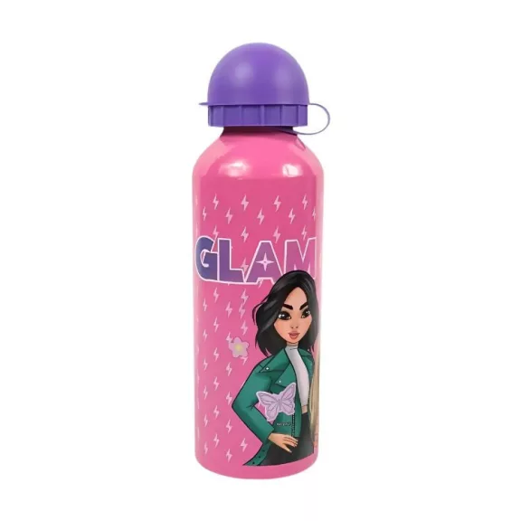 Glam Girls Team alumínium kulacs ivókupakkal 500 ml Glam Girls Team alumínium kulacs ivókupakkal 500 ml