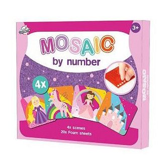 Hercegnő Magic habszivacs mozaikos kreatív szett