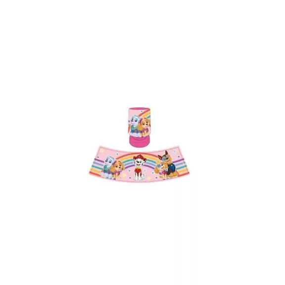 Mancs Őrjárat Rainbow mini asztali lámpa 11 cm