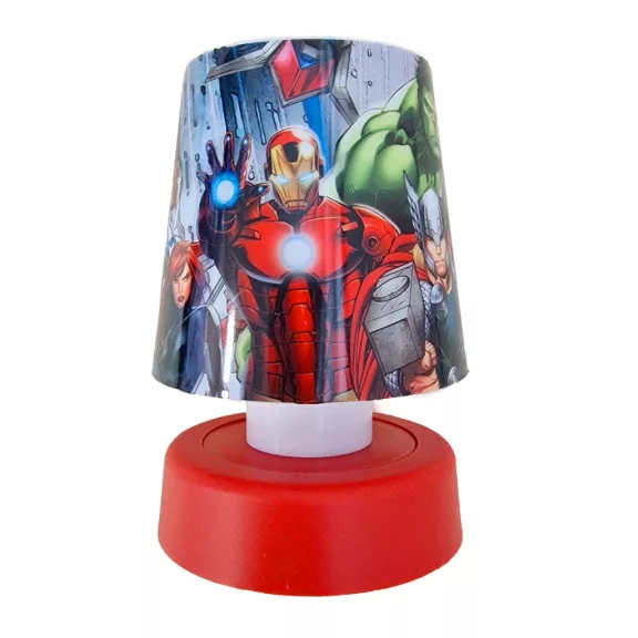 Bosszúállók Team mini asztali lámpa 11 cm Bosszúállók Team mini asztali lámpa 11 cm