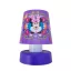Disney Minnie Purple mini asztali lámpa 11 cm
