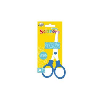 Színes Blue biztonsági vágó olló 15 cm
