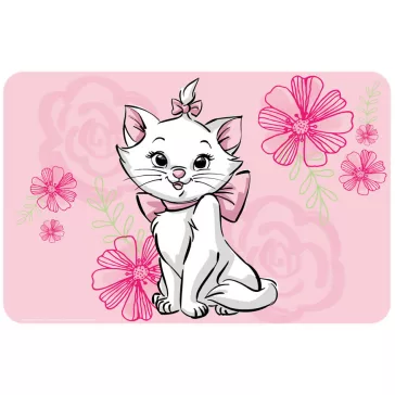 Disney Marie Pink Flower tányéralátét 43x28 cm