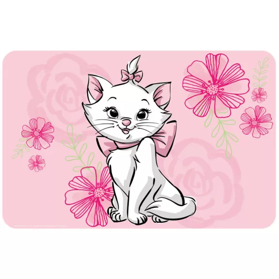 Disney Marie Pink Flower tányéralátét 43x28 cm Disney Marie Pink Flower tányéralátét 43x28 cm