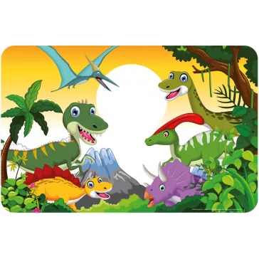 Dinoszaurusz World tányéralátét 43x28 cm