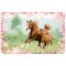 Lovas Mare and Foal tányéralátét 43x28 cm
