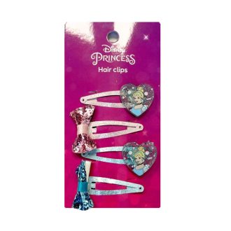   Disney Hercegnők, Hamupipőke Royal Sparkles hajcsat szett 6 db-os