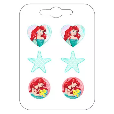 Disney Hercegnők, Ariel Star fülbevaló szett 3 pár