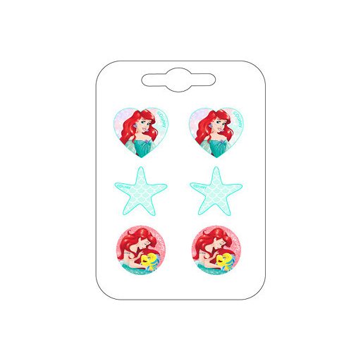 Disney Hercegnők, Ariel Star fülbevaló szett 3 pár