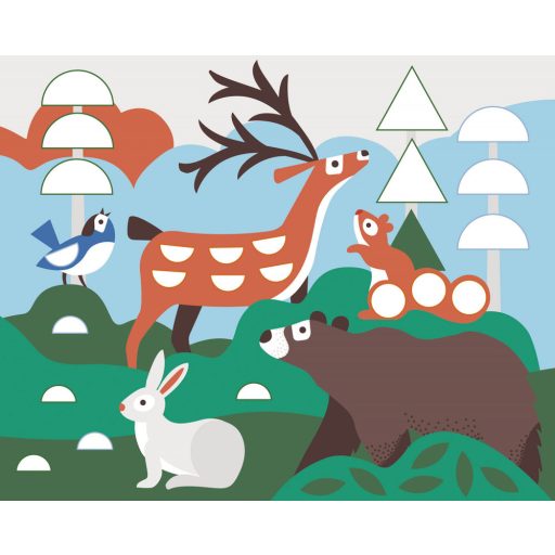 Mozaik matricázó készlet kicsiknek, Auzou