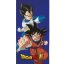 Dragon Ball Legends fürdőlepedő, strand törölköző 70x140cm (Fast Dry)