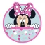 Disney Minnie Cheeky formapárna, díszpárna 34x33 cm