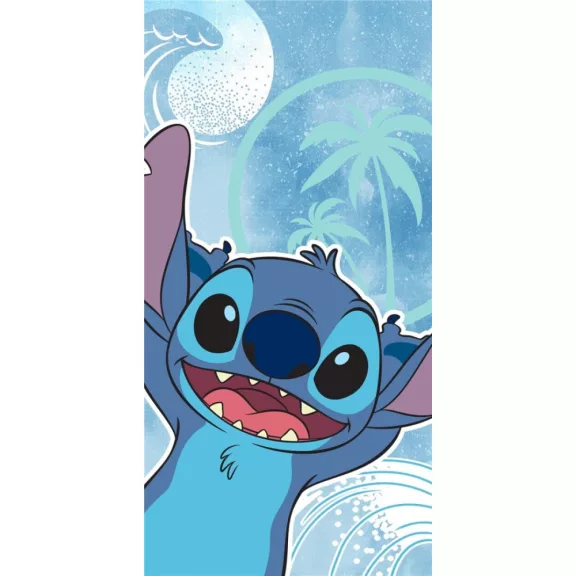 Disney Lilo és Stitch, A csillagkutya Wave fürdőlepedő, strand törölköző 70x140cm Disney Lilo és Stitch, A csillagkutya Wave fürdőlepedő, strand törölköző 70x140cm