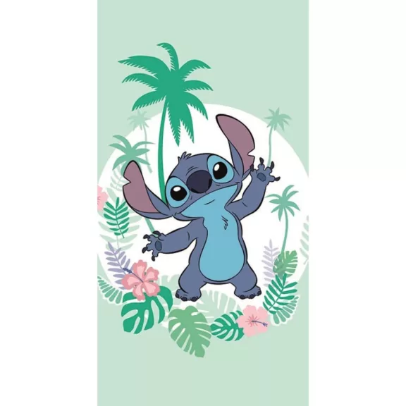 Disney Lilo és Stitch, A csillagkutya Green fürdőlepedő, strand törölköző 70x140cm Disney Lilo és Stitch, A csillagkutya Green fürdőlepedő, strand törölköző 70x140cm