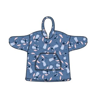   Disney Lilo és Stitch, A csillagkutya Glee felnőtt belebújós plüss polár takaró, poncsó