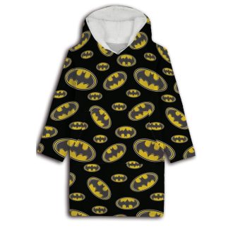   Batman Symbol belebújós plüss polár takaró, poncsó 7-14 év