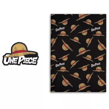 One Piece Straw Hat polár takaró és forma párna szett
