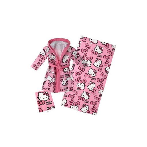 Hello Kitty Bow fürdőszobai szett 3 - 4 év / 98 - 104 cm