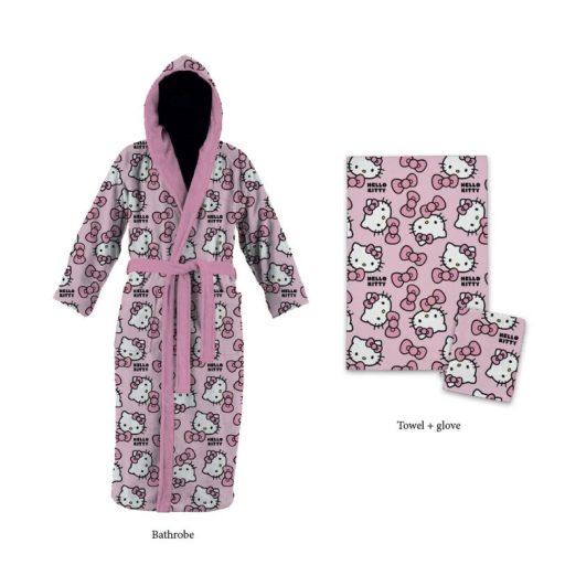 Hello Kitty fürdőszobai szett 5 - 6 év / 110 - 116 cm