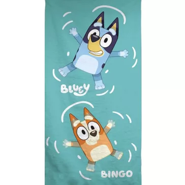  Bluey Playtime fürdőlepedő, strand törölköző 70x140cm (Fast Dry)