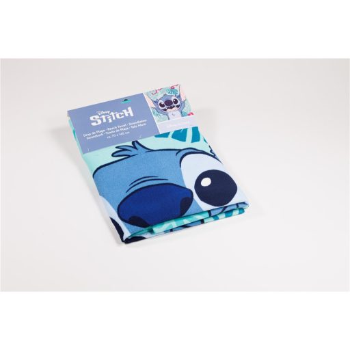 Disney Lilo és Stitch, A csillagkutya Happy fürdőlepedő, strand törölköző 70x140cm (Fast Dry)