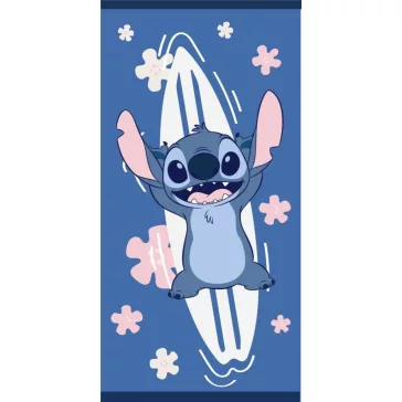   Disney Lilo és Stitch, A csillagkutya Ocean fürdőlepedő, strand törölköző 70x140cm (Fast Dry)