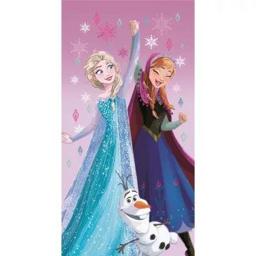   Disney Jégvarázs Wonderland fürdőlepedő, strand törölköző 70x140cm (Fast Dry)