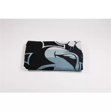   Disney Mickey Black fürdőlepedő, strand törölköző 70x140cm (Fast Dry)