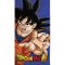 Dragon Ball Battle Mode fürdőlepedő, strand törölköző 70x140cm (Fast Dry)