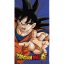 Dragon Ball Battle Mode fürdőlepedő, strand törölköző 70x140cm (Fast Dry)