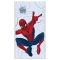 Pókember Superhero Swing fürdőlepedő, strand törölköző 70x140cm (Fast Dry)