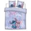 Disney Lilo és Stitch, A csillagkutya Cutie dupla, kétszemélyes ágyneműhuzat 240×220cm, 65x65 cm